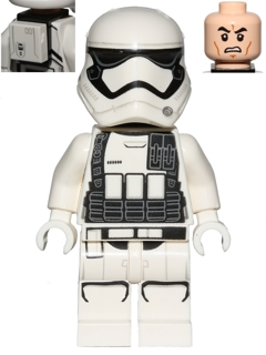 LEGO Minifigure -- First Order Stormtrooper (30602)-Star Wars / Star Wars Episode 7 -- SW0722 -- Creative Brick Builders